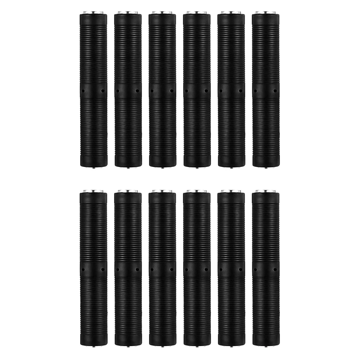 

ABNP 12 Pack 1/4 Inch Female to Female Coupler 6.35 mm TRS/ Audio Connector, TRS Stereo and Mono Jack Adapter Joiner