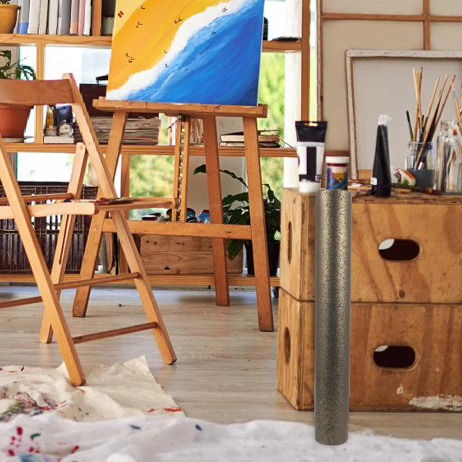 Portable Telescoping Poster Tube Extendable Reusable Storage Case for Artwork Drawings Mailing Poster Tube Wrapping Supply