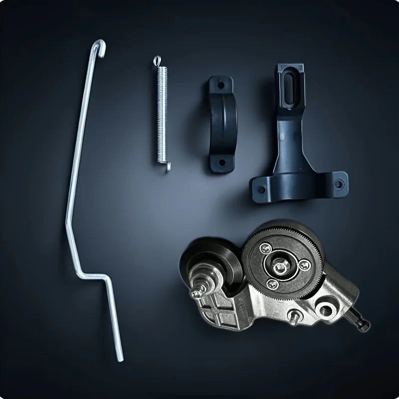 Metal Knurled Wheel Assembly with Rubber Press Roller, Feed Roller Bracket Assembly, Mechanical Transmission Replacement Part