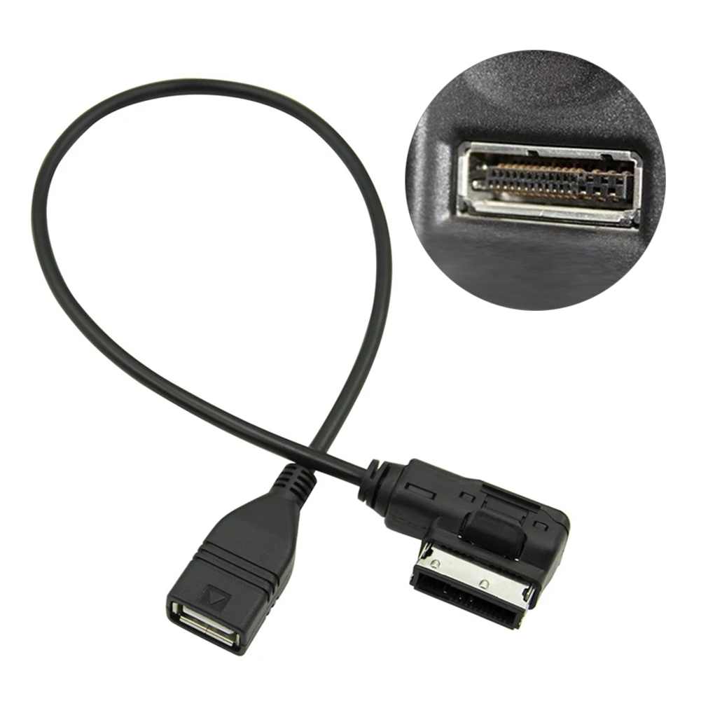 USB Music Interface AMI MMI AUX MP3 Cable Adapter For Q5 Q7 R8 A3 A4 A5 A6 Music Interface Cable Adapter  Music Interface USB 