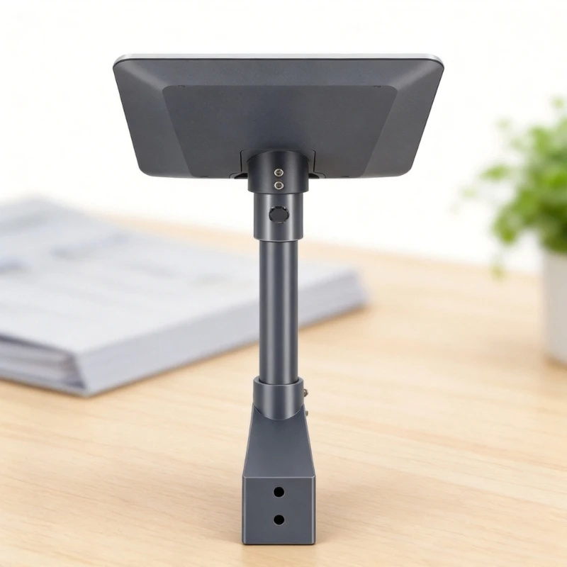 Offset Wall Bracket for V5 Satellite Internet Device with Rotating Mast Interfaces, Mounting Cap, Fasteners, and Included