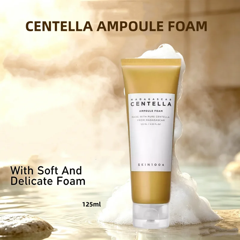 espuma-de-limpeza-facial-coreana-com-centella-limpador-e-hidratante-profundo-limpador-diario-suave-para-pele-macia-125ml
