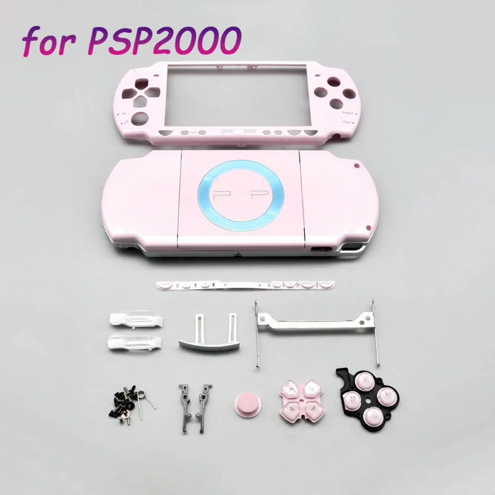 Full Housing Case for PSP2000 PSP 2000 Complete Shell High Quality Multi Color Case Replacement with Buttons Kit Shell