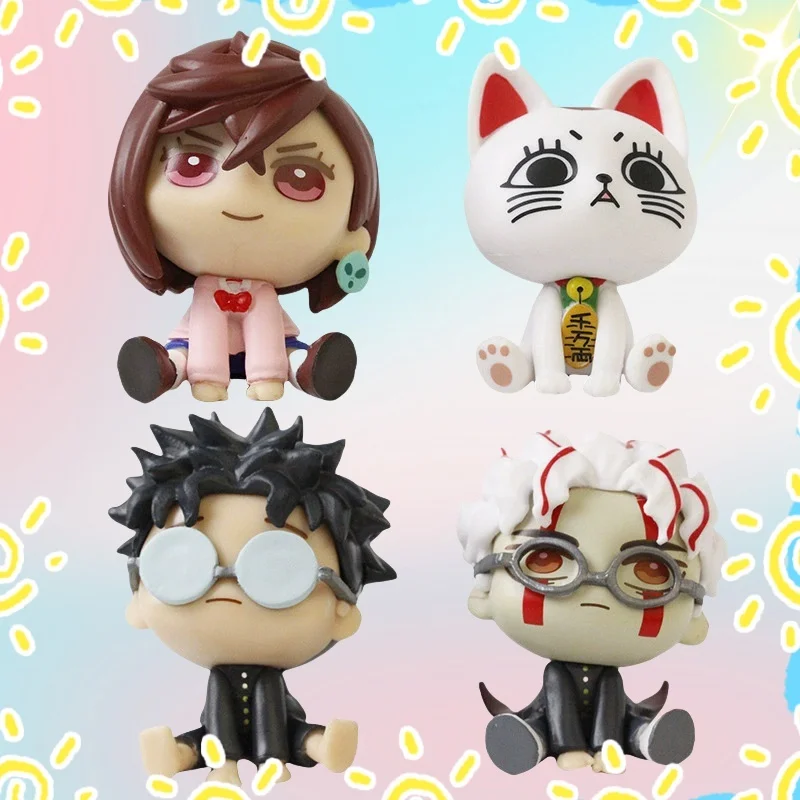 

4-6pcs Set Anime Dan Da Dan 6cm Ayase Momo Takakura Ken Action Model Pvc Toy Collection Desktop Accessories Gift