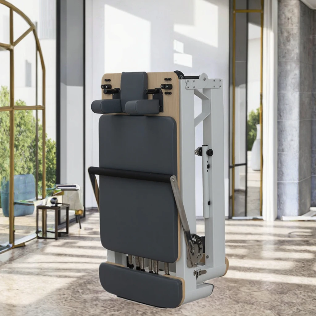 Pilates Yoga Machine - OEM&ODM Brand Wooden Folding Pilates Reformers