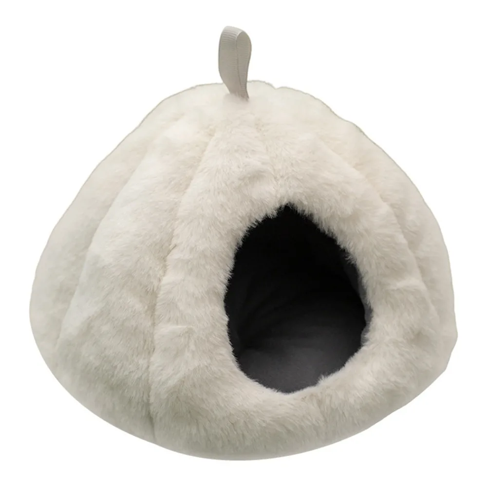 

Pet Hanging Beds Warm Winter Hamster Cotton Nest Thickened Windproof Rabbit Sleeping Nest Soft Plush Hamster Hammock Bed Room