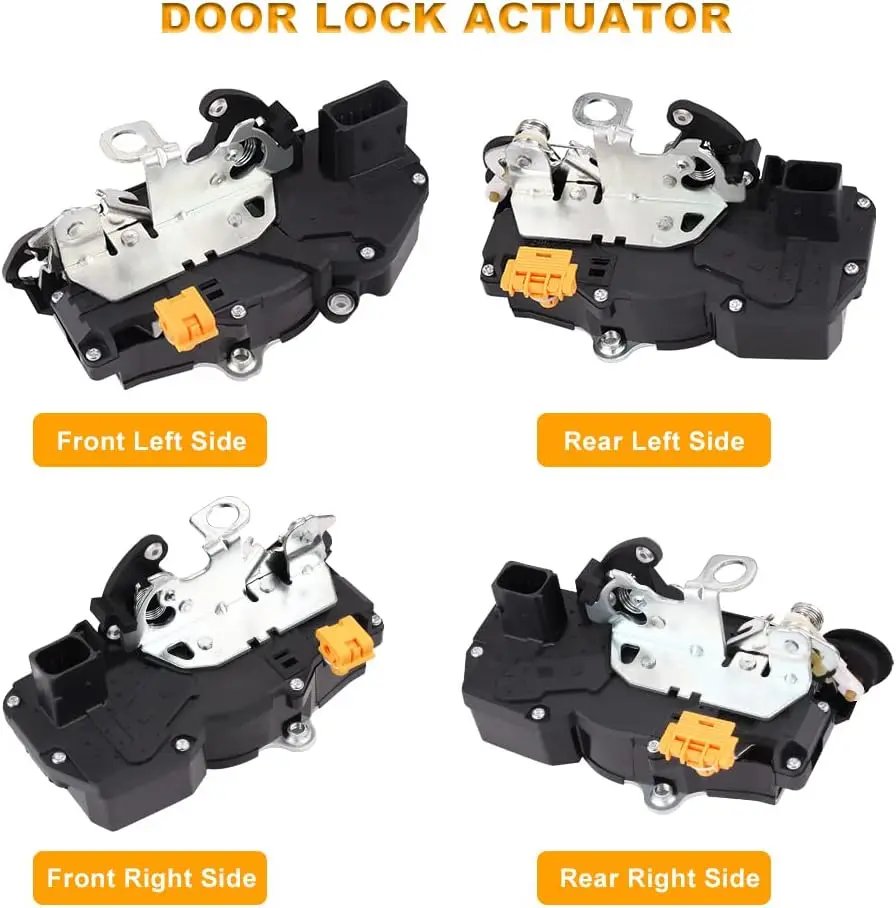 Door Latch Lock Actuator For Chevy Suburban Silverado Tahoe Avalanche GMC Sierra Yukon XL Cadillac Escalade ESV EXT 2008-2009