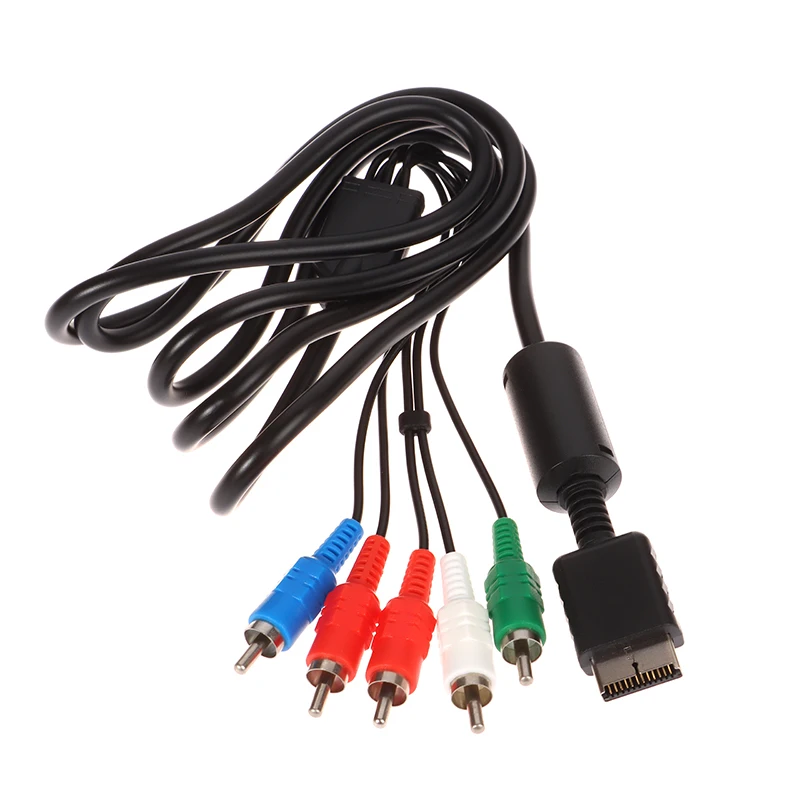 1 Stuks Component Av Kabel Voor Ps2/Ps3 Hd Multi-Out Composiet Rca Audio Video Kabel Game Adapter Voor Ps Ps2 Ps3 (6 Voet)
