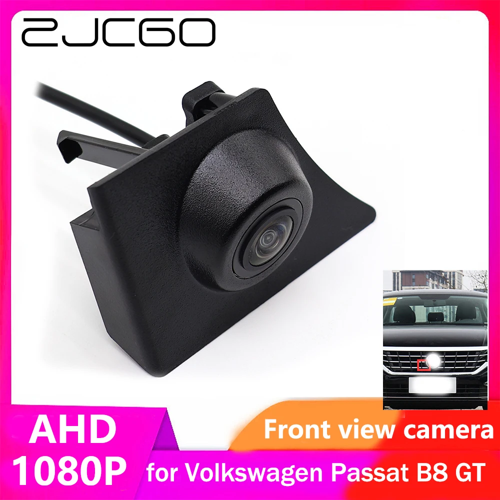 

ZJCGO AHD CVBS 1080P 170° Car LOGO Parking Front View Camera for Volkswagen VW Passat B8 GT 2019 2020 2021 2022