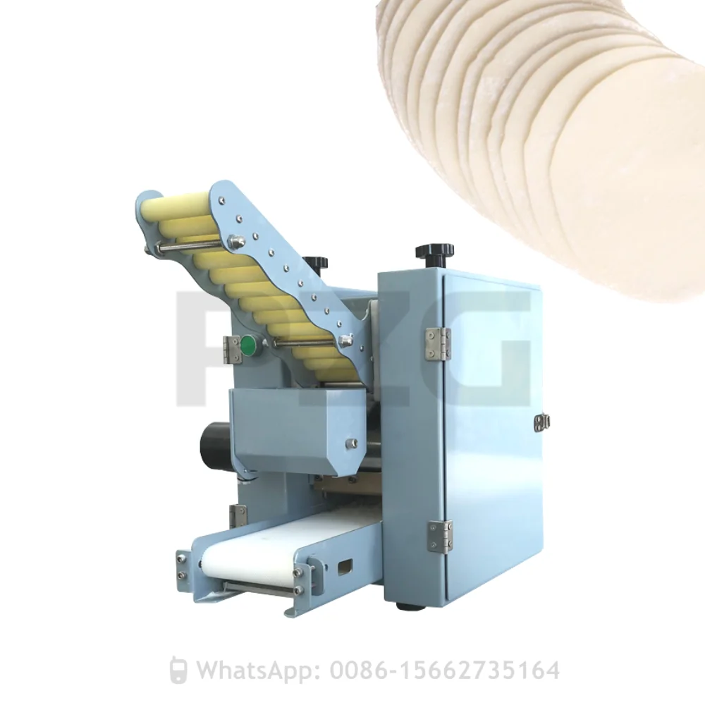 

Automatic Dumpling Wrapper Making Machine Spring Roll Skin Maker Crepe Tortilla Chapati Roti Machine