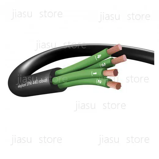 

High Flex SPM440 Multi-Core Speaker Wire 4*4.0mm² Bi-Amp Bi-Wire Dual Push Cable for Hifi Stage Power Amplifier