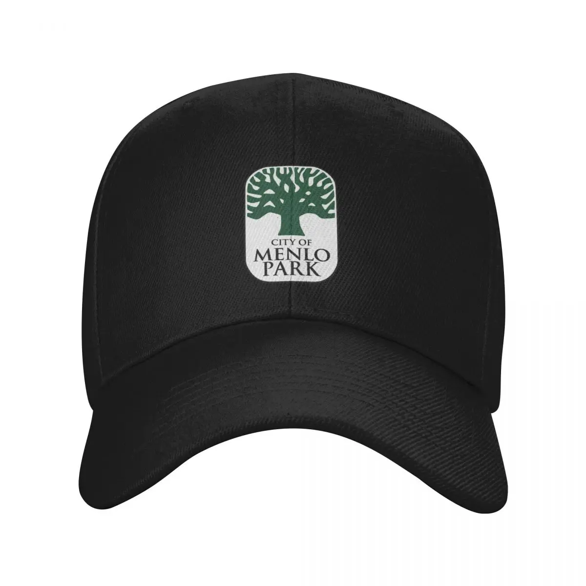 Official logo of Menlo Park California Baseball Cap Hat Beach Cosplay Hats For Men Women's