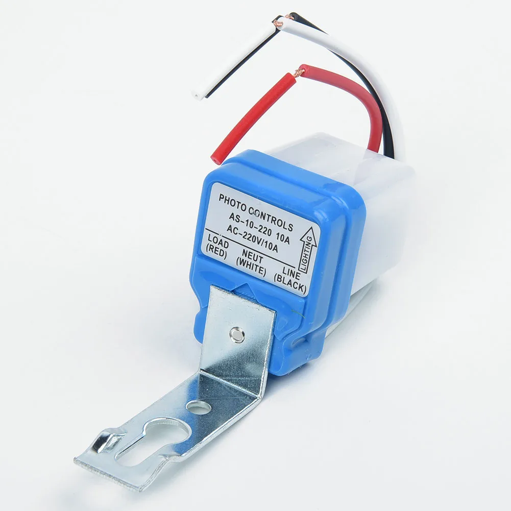 Waterproof Road Lighting Street Light Automatic Control Switch Sensor 220V Street 4.2*3.5*4.3cm Bedroom Garden