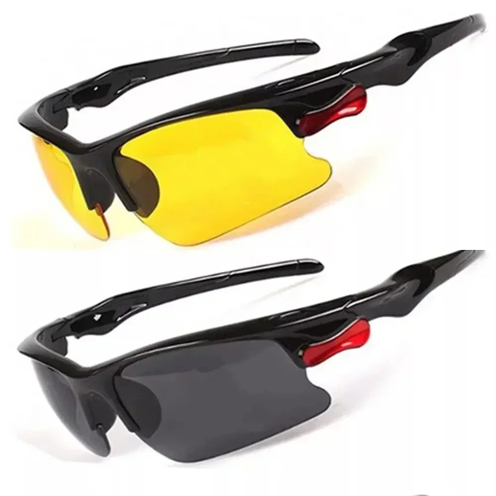 New Day and Night Car Vision Driver Glasses Anti Glare Night Vision Driver Goggles Night Driving Enhanced Light Glasses Eyewear image 3