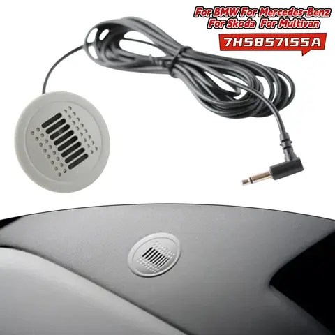 3.5MM 마이크 케이블 카 오디오 스테레오 유선 BMW C용, 스코다용, 멀티밴용, 안드로이드 라디오 카 오디오용