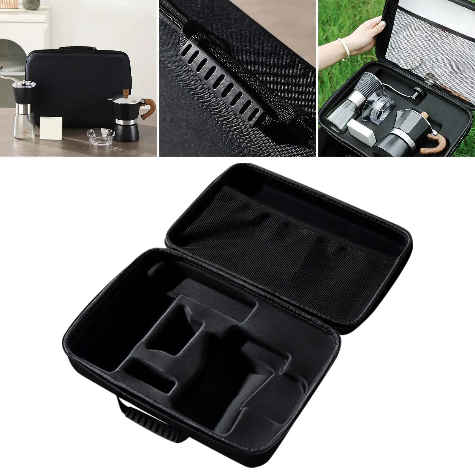 

Coffee Machine Bag Manual Coffee Grinder Carrying Case for Outdoor Home
