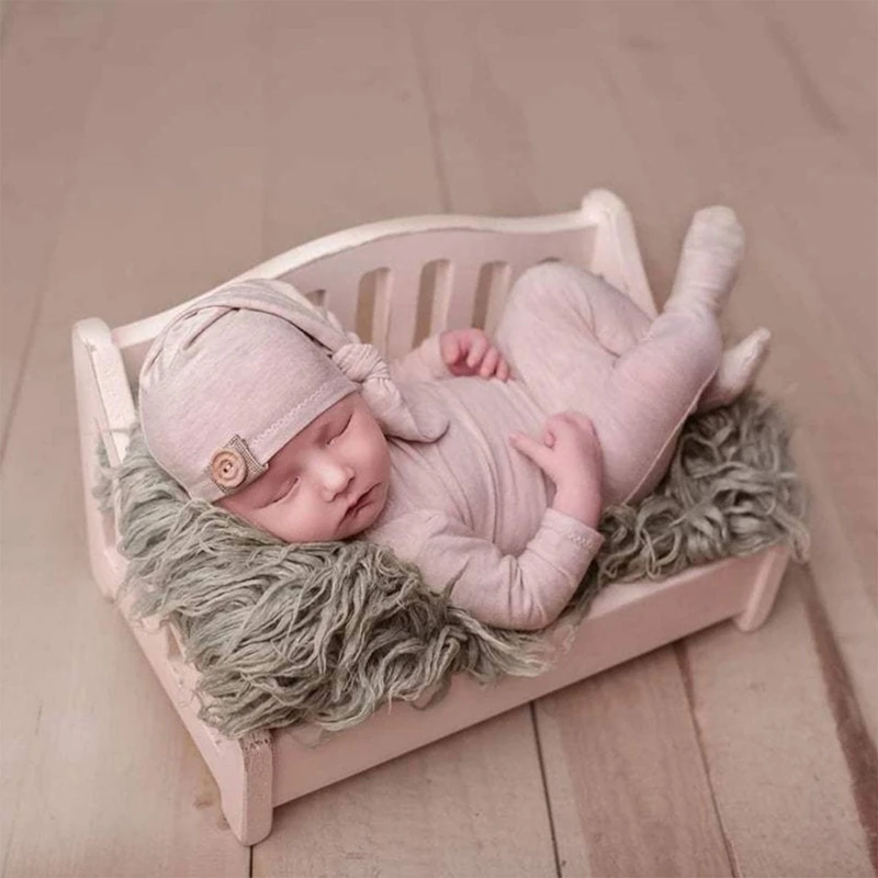 Nieuwe pasgeboren fotografie rekwisieten houten meubilair DIY babyfoto accessoires douchecadeau