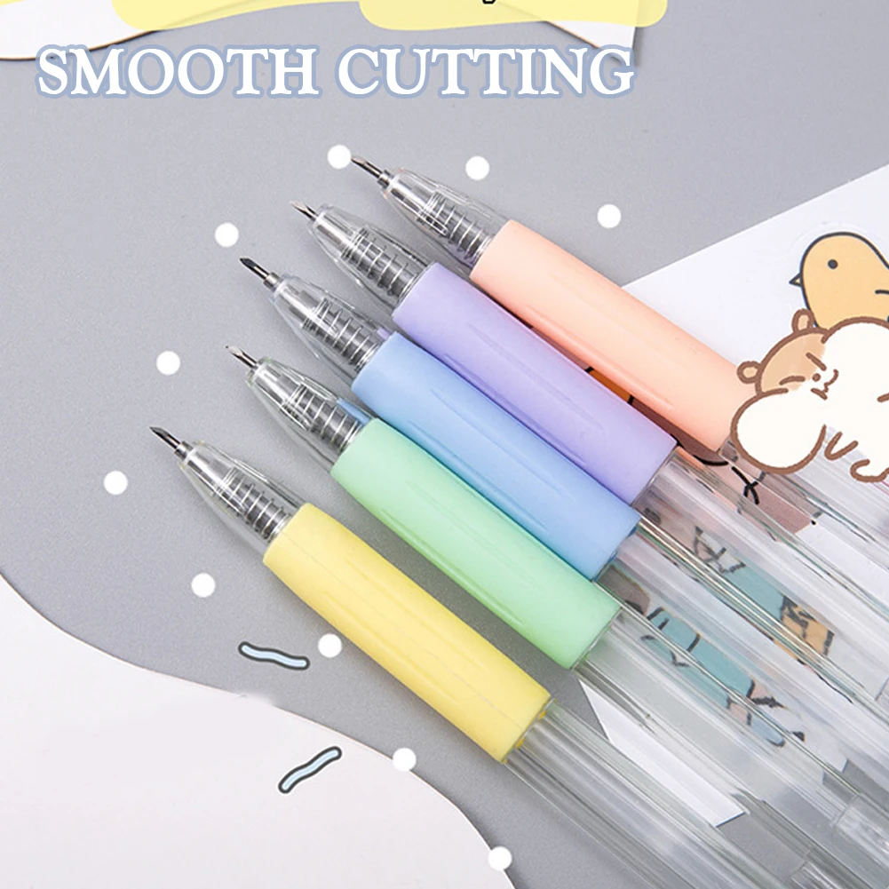 Simple Pen-type Utility Cutter Portable DIY Paper Crafts Cutter For Boys Girls