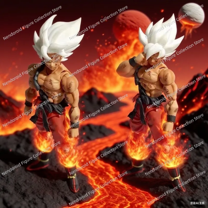 

In Stock Black Hole Toys Dragon Ball Z SHF SSJ Super Saiyan Furious Hero Son Goku Special Version Anime Action Figures Model Toy