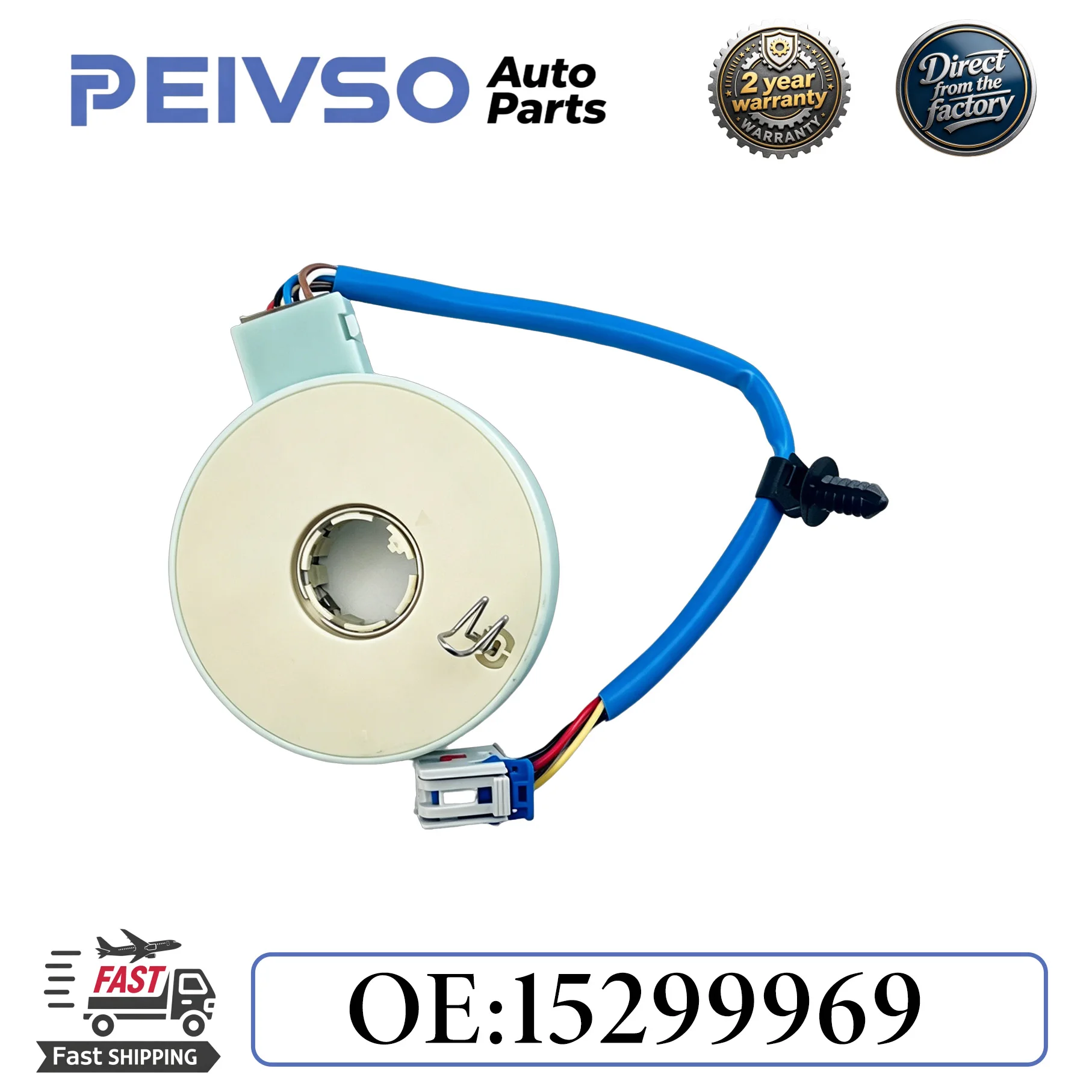 PEIVSO 15299969 Steering Angle Torque Sensor EPS For Fiat Panda 169 Van Lancia Ypsilon 843 Replace 51749209 51707775