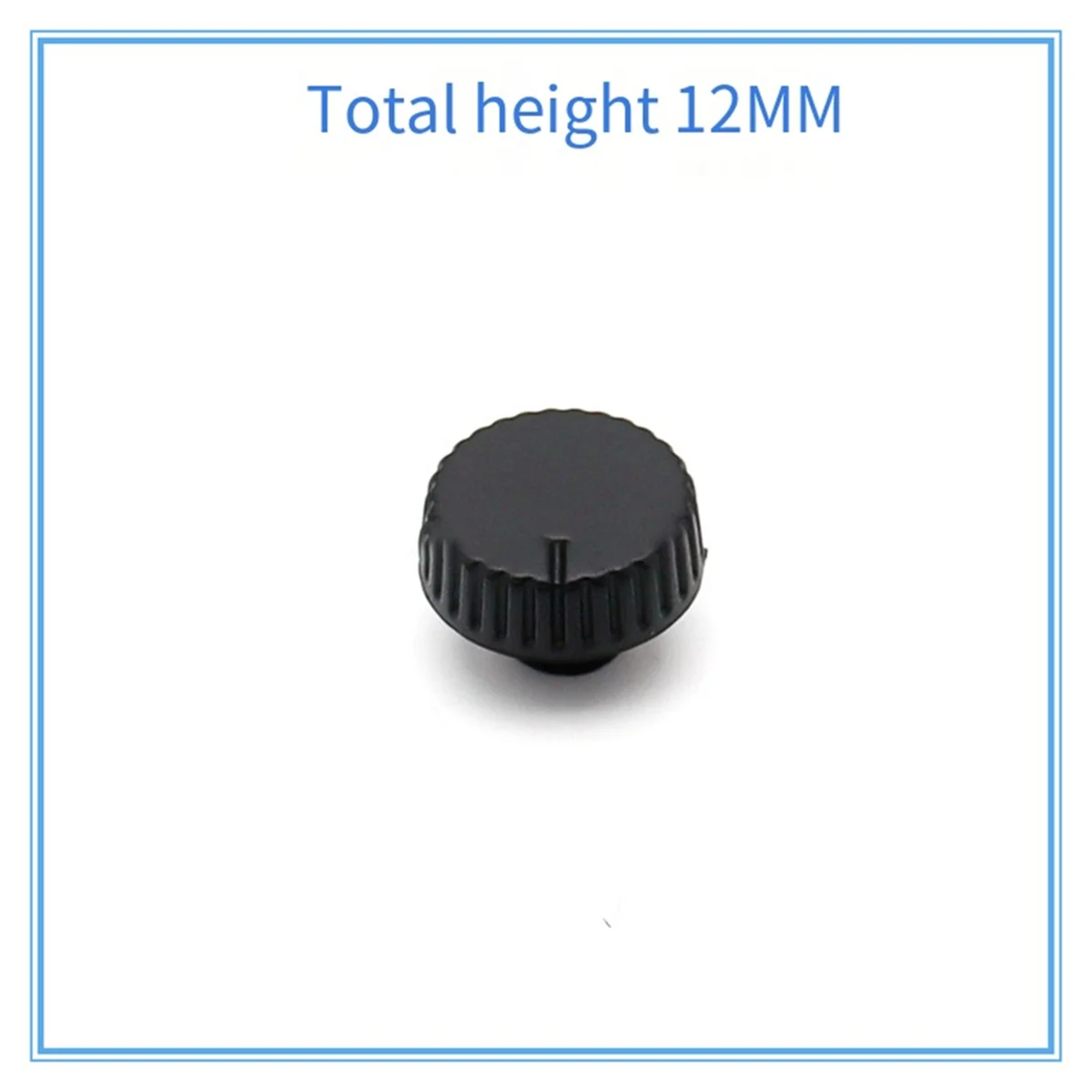 20PCS Thin Knob Cap Potentiometer Knob 12x6MM Volume Power Amplifier Adjustment Cap