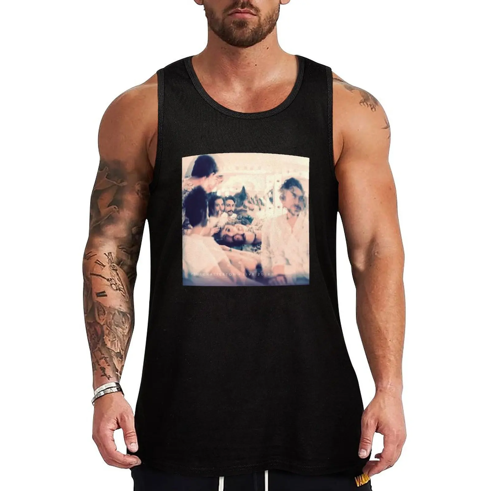

Feu! Chatterton - Live 2018 Album 2019 Tank Top bodybuilding men muscle t-shirt singlet for men