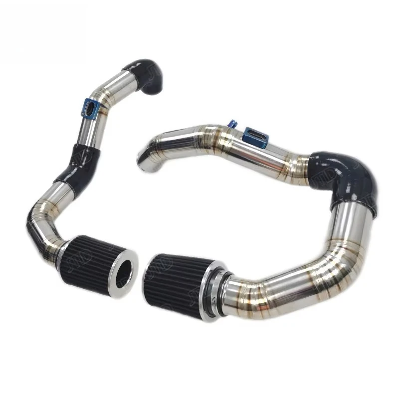 Cold Air Intake System for S58 Engine G8X M3 M4 Front Mount Titanium Intake Pipe Boost Charge Pipes