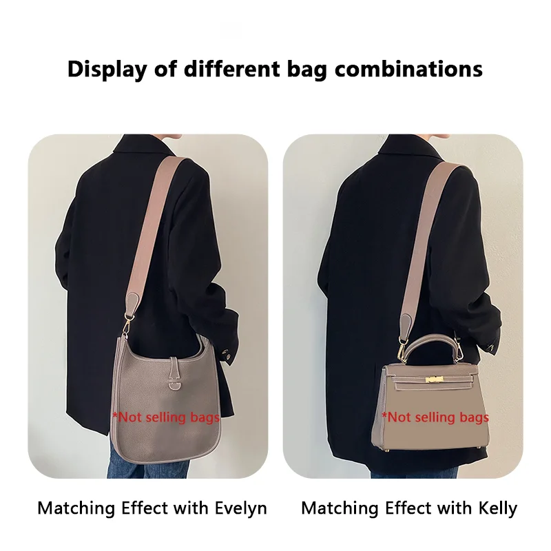 Canvas Shoulder Strap With Multiple Length Sizes For Kelly Evelyne Crossbody Tote Daily Replacement Strap Handmade Woven Bag