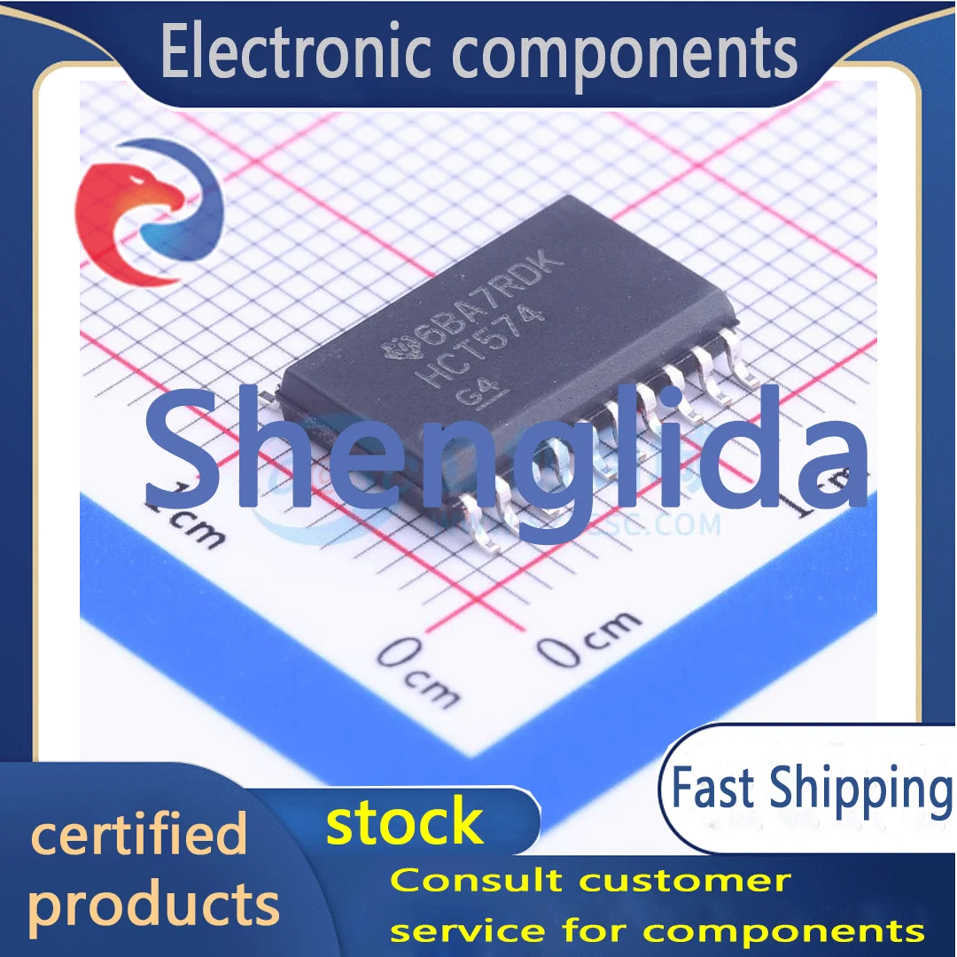 

SN74HCT574DWR package SOIC-20_ 300mil trigger brand new stock 1PCS