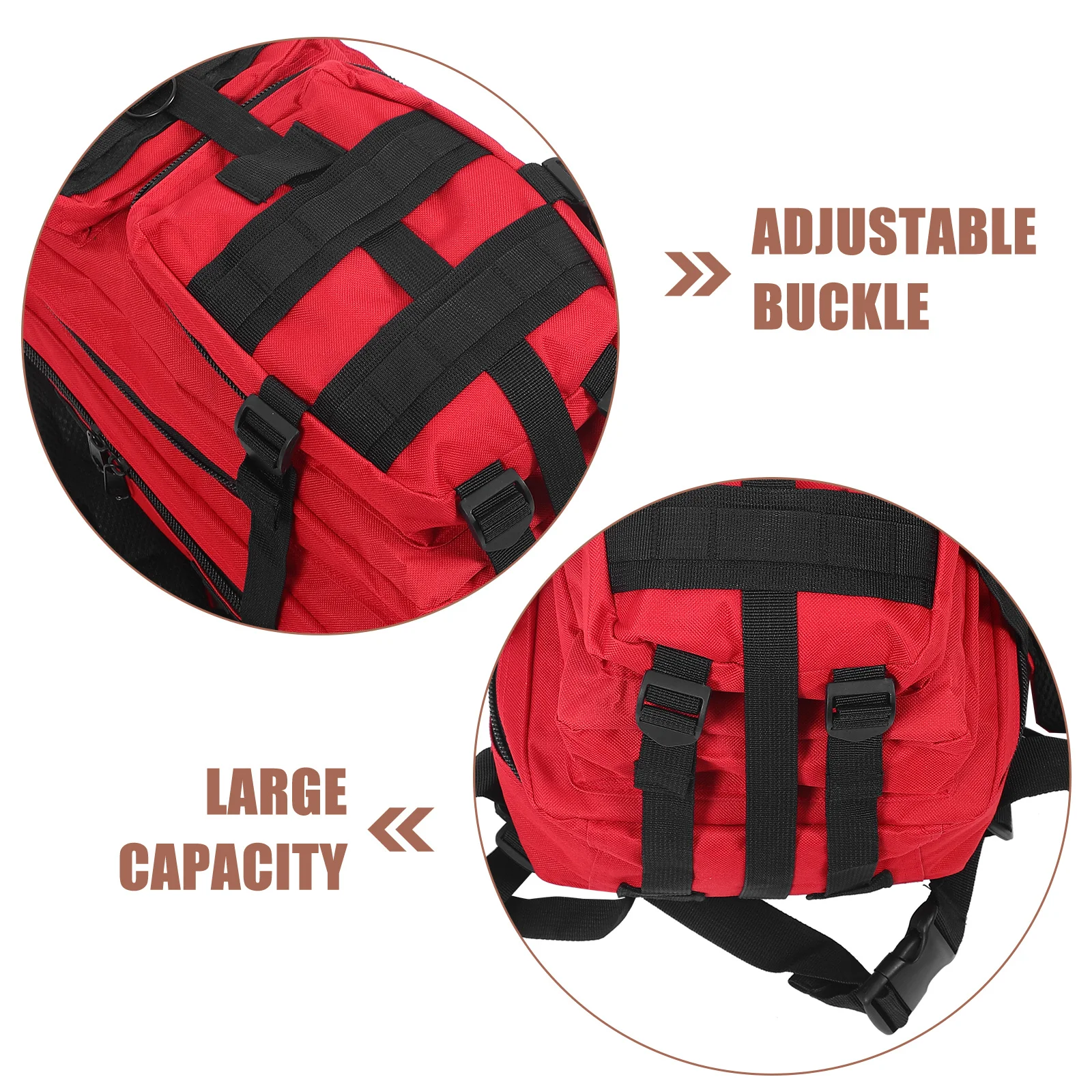 

Outdoor Tactical Backpack Large Capacity Multifunctional Hiking Storage Pouch Camping Organizer Outdoor Backpack