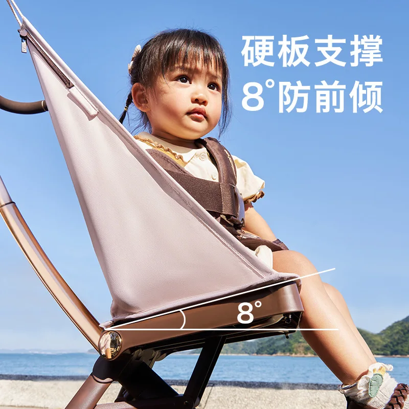 ベビーカー、軽量ポケットトラベルカート、ベビーウォーキングツール、機内持ち込み用軽量折りたたみ式ベビーカー