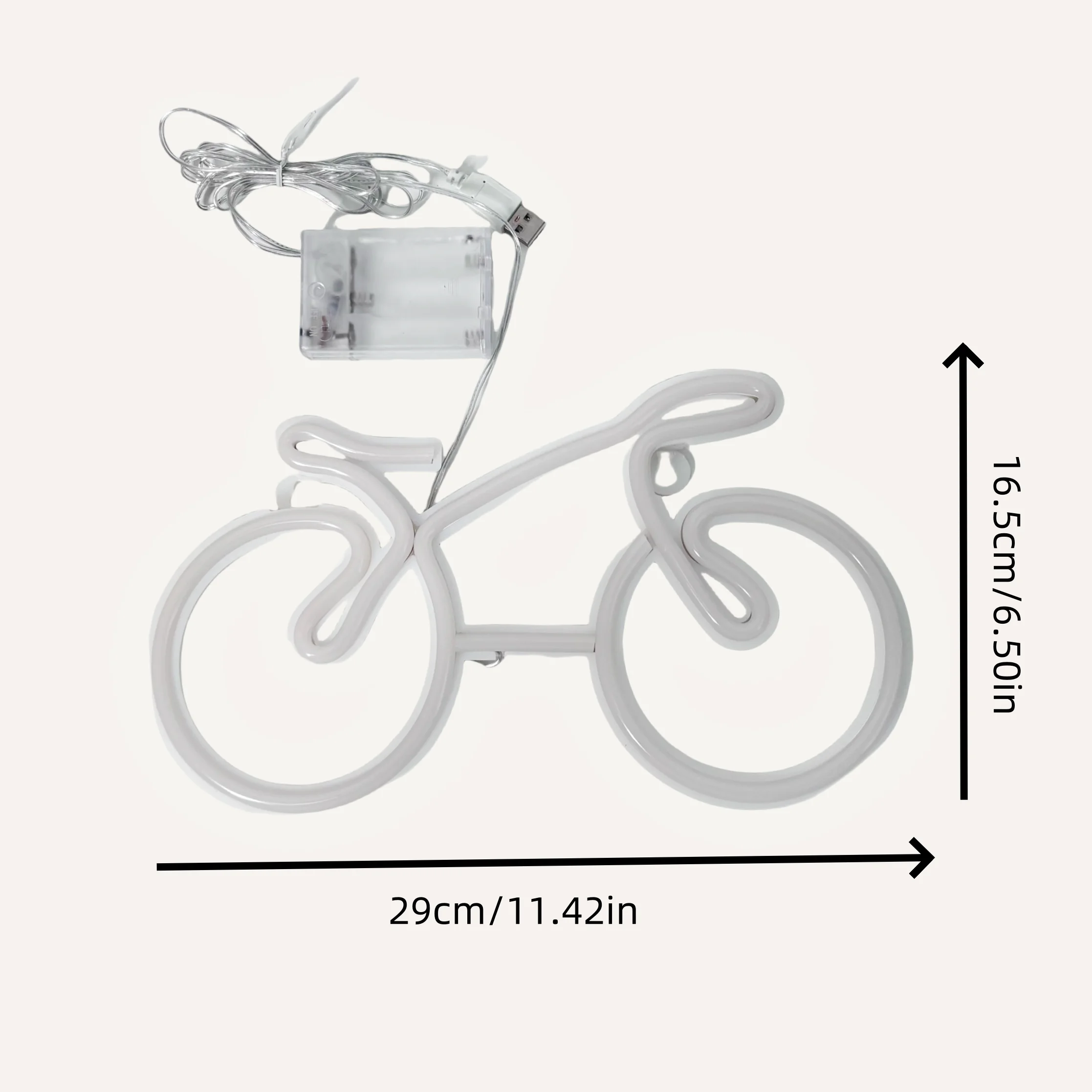 1 قطعة دراجة شكل لعبة غرفة نوم الديكور Led ضوء النيون الحديثة ديكور المنزل الفن أو تعمل بالبطارية (البطارية غير المدرجة)