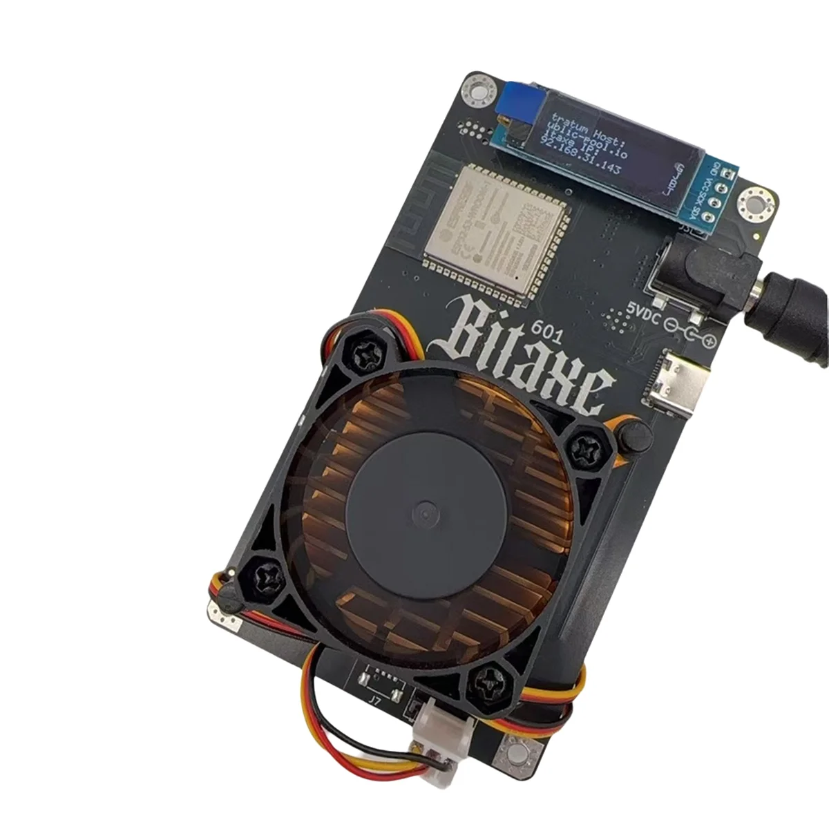 N33R_Bitaxe Gamma 601 Solo Lottery Miner من Antminer S21 Pro US PLUG