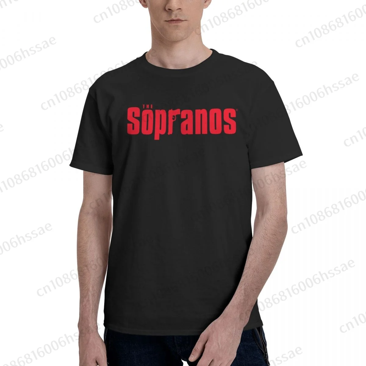 

Sopranos T Shirt Men Fashion T-shirt Cotton Tshirt Tops Tees Short Sleeve