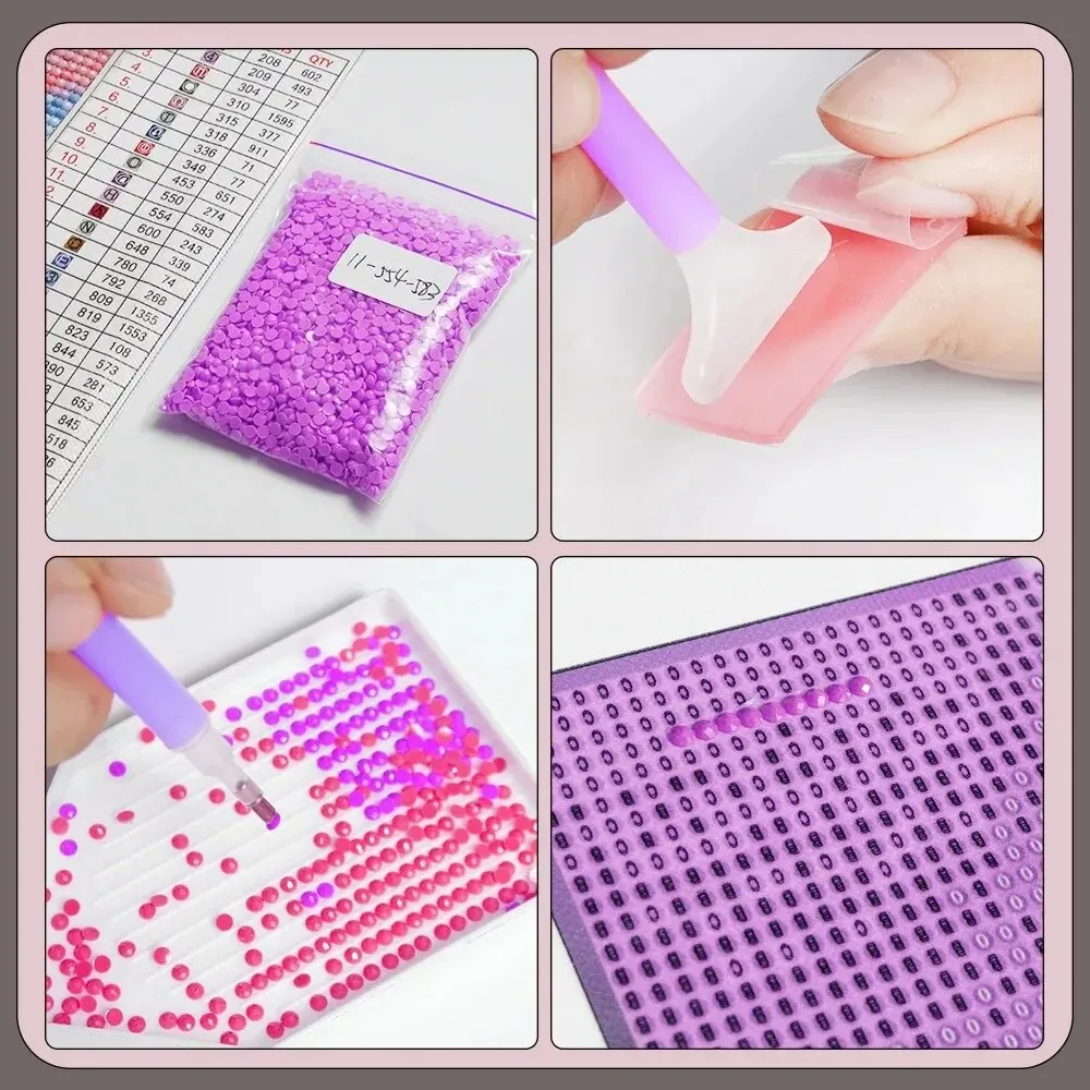 Disney Beauty And Beast Diamond Painting Princess Full Round Drill Mosaic Handmade Home Decoration Art Kits For Kids Gift