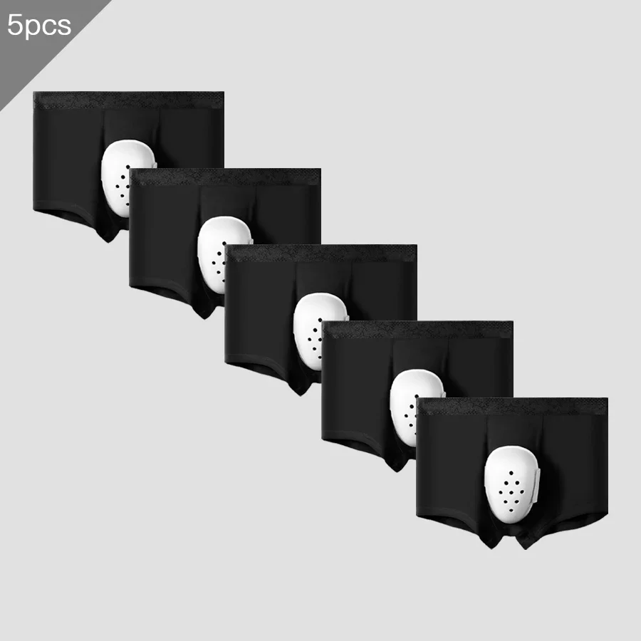 

5 шт. нижнее белье для мужчин после окружения, специальный уход за антифрикционным плоским углом после окружности и защитным рукавом