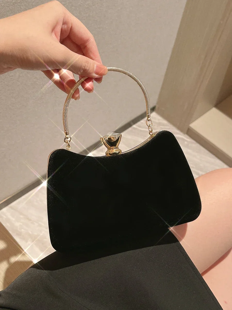 Evening Bag Black Handbags Banquet Clutch For Female Luxury Crossbody Chain Bags Formal Cocktail Party Handbag New Style Purses