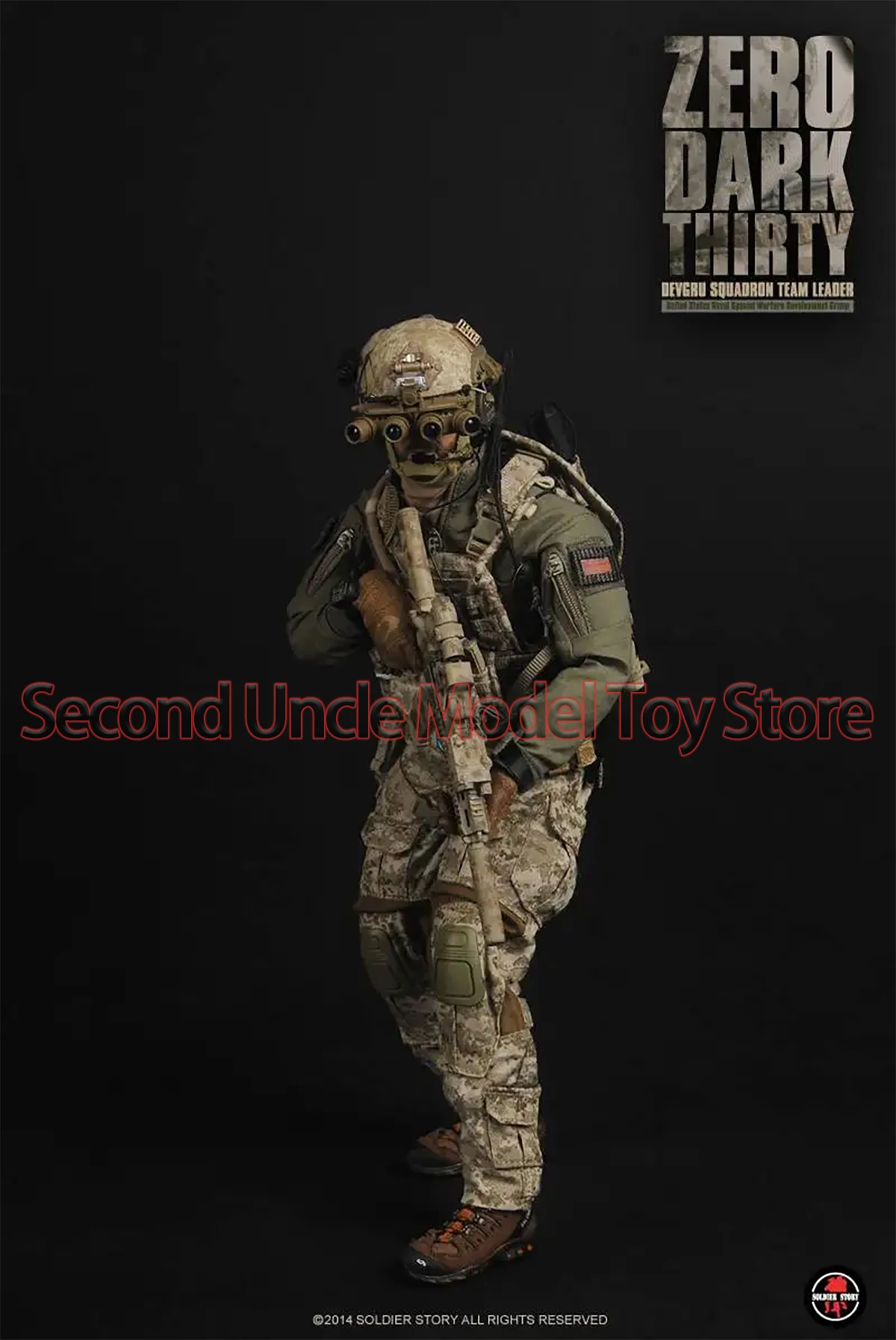 

Soldier Story SS084 1/6 ZERO DARK THIRTY US Navy SEAL 12"Action Figure Model Toys