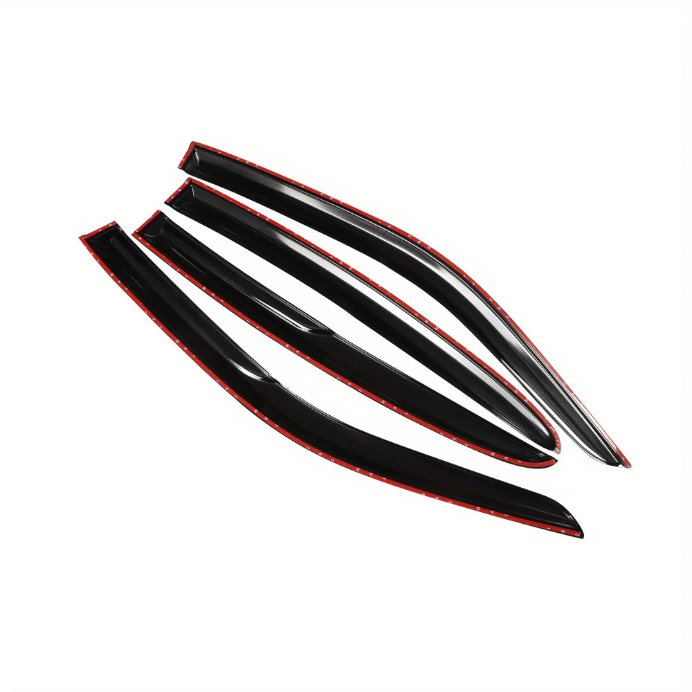 Window Visor Replacement for 2011-2020 Dodge Charger Slim Style Acrylic Black Sun Rain Guards Cover 2012 2013 2014 2015 2016