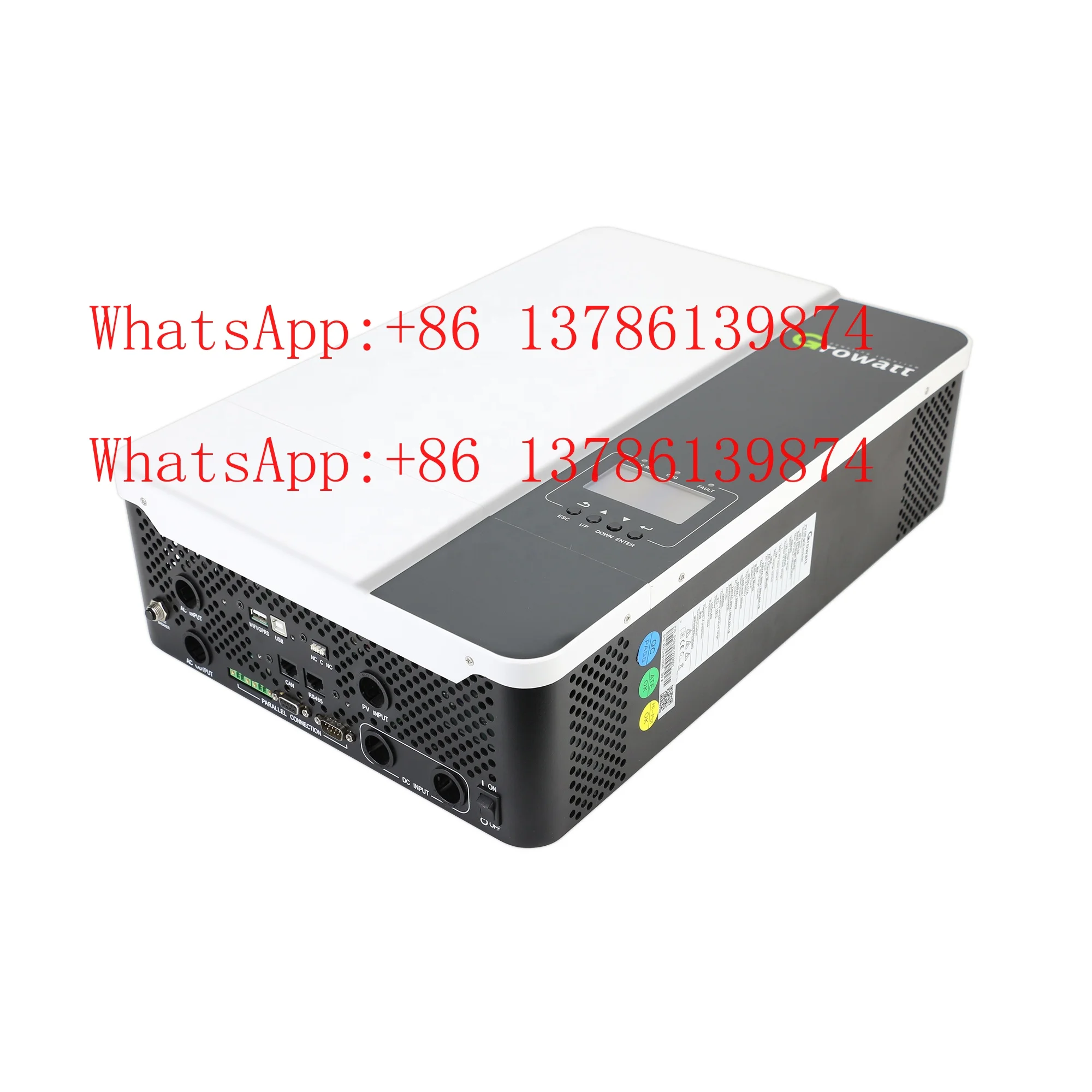 GROWATT SPF 5000 ES 48V DC Inverter Hybrid Off-Grid Inverter for Home System