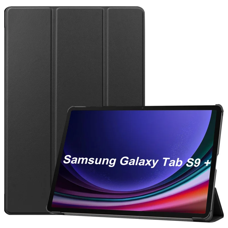 

Чехол-подставка для планшета Samsung Galaxy Tab S9 FE Plus 12.4 дюйма, ультратонкий, трехсекционный, X610