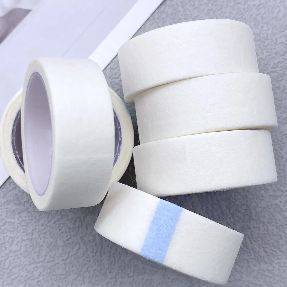 Wholesale Eyelash Extension Tape Under Eye Patches Easy to Tear Micropore Tape Professional Lashes Tape Sensitive Skin Using
