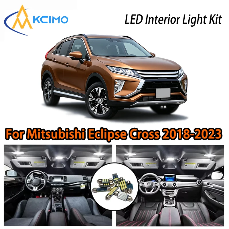 

LED Kit For Mitsubishi Eclipse Cross 2018-2023, Two Colors Super Bright Easy Install Atmosphere Interior Lights