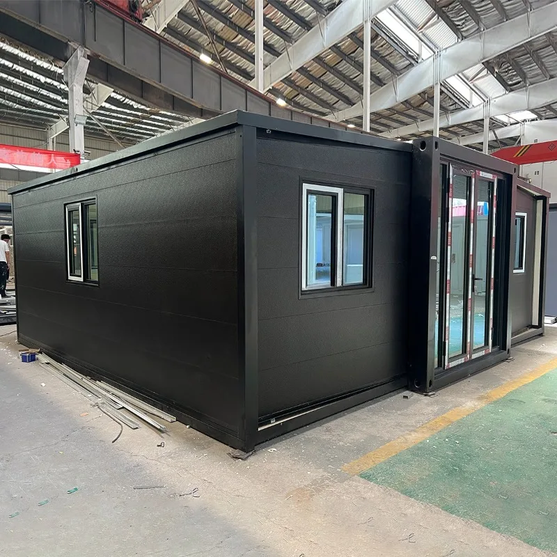 Customized Portable Folding House for Hunting Cabin Foldable House Shipping Container Home Folding Prefab Remote Area