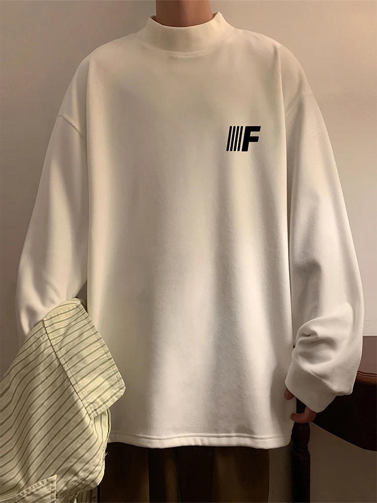 

Немецкий бархатный мужской базовый повседневный вязаный свитер с высоким вырезом Ne, осень-зима, новый бренд Sle American Sle Fizze