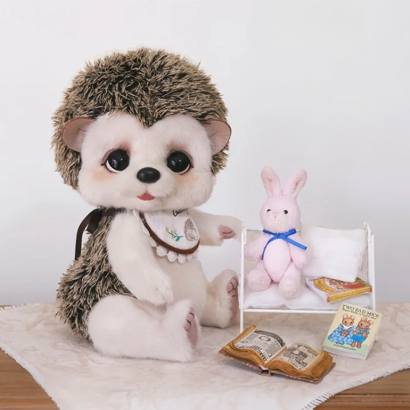 

Натуральная плюшевая кукла Bobonuts Morty Hedgehog, подарок на выпускной для девочек, мягкая игрушка, коллекционные мягкие игрушки, игрушки на день рождения