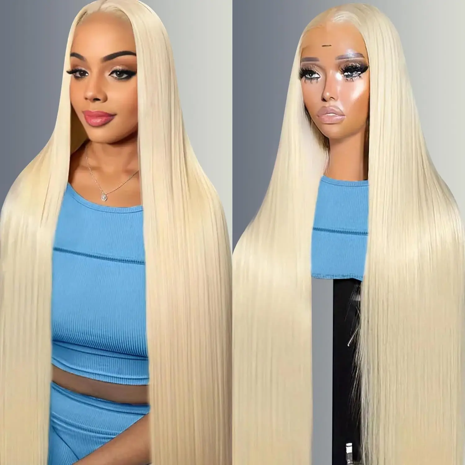 

Straight Blonde 613 Hd Lace Frontal Wig 13x6 Brazilian Human Hair Wigs For Women 220 Density 13x4 Lace Frontal Colored Wig