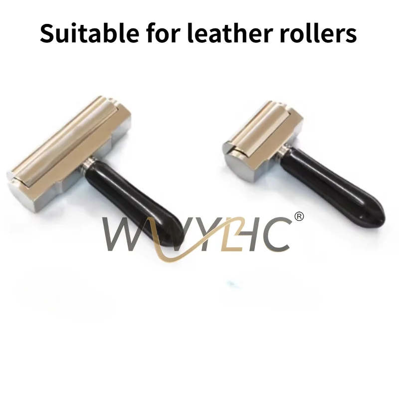 

Solid Roller Press Wheel Roller Tool for Leather Craft DIY Gluing Laminating Bonding and Pressing