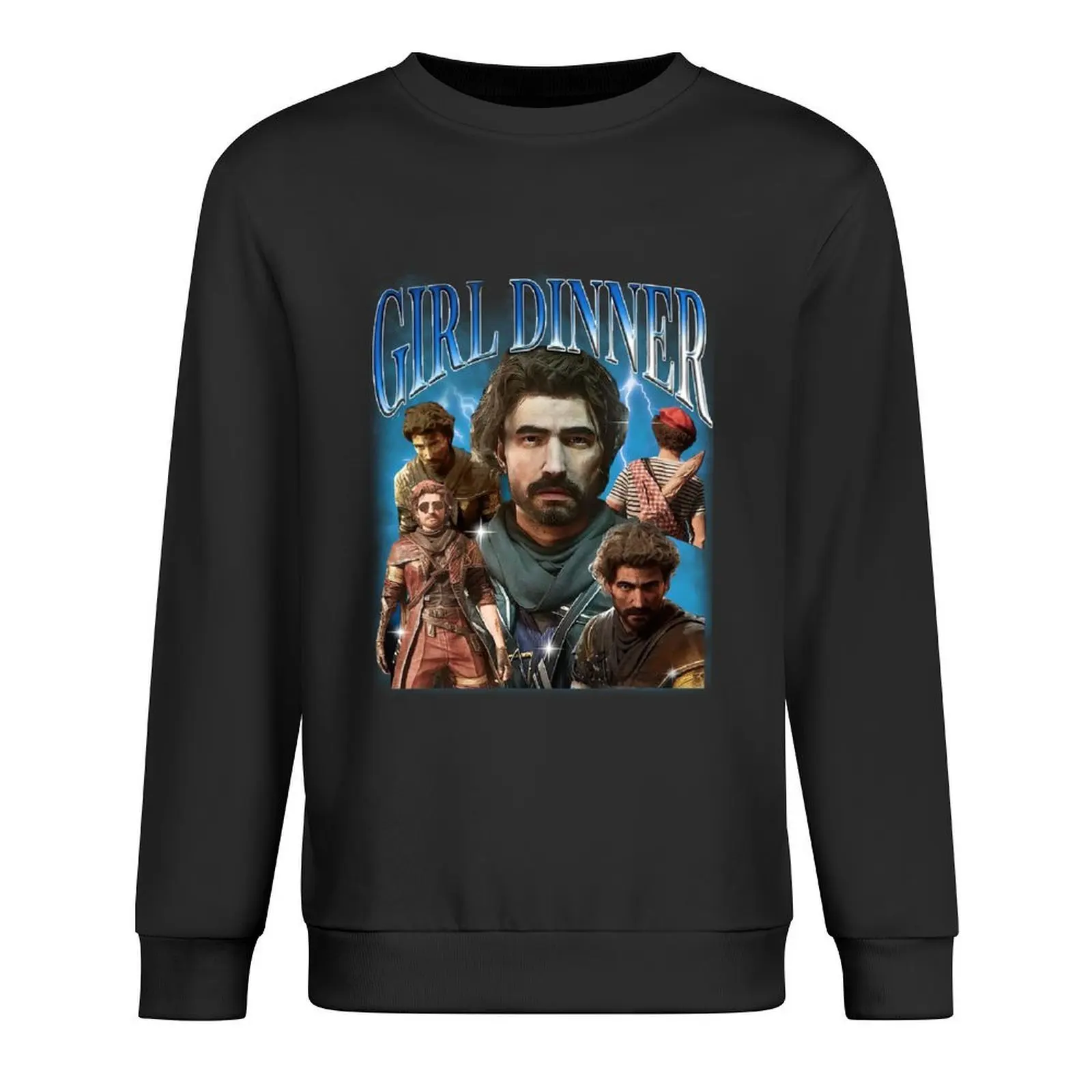 

Girl Dinner Gustave Clair Obscur Expedition 33 Pullover men's clothes graphic t shirts men men's sweatshirt
