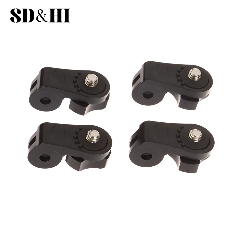 

4Pcs Holder Converter Thread 1/4 Inch Screw Mount Adapter Replacement Support Non Slip Action Camera For Mini Action Cameras